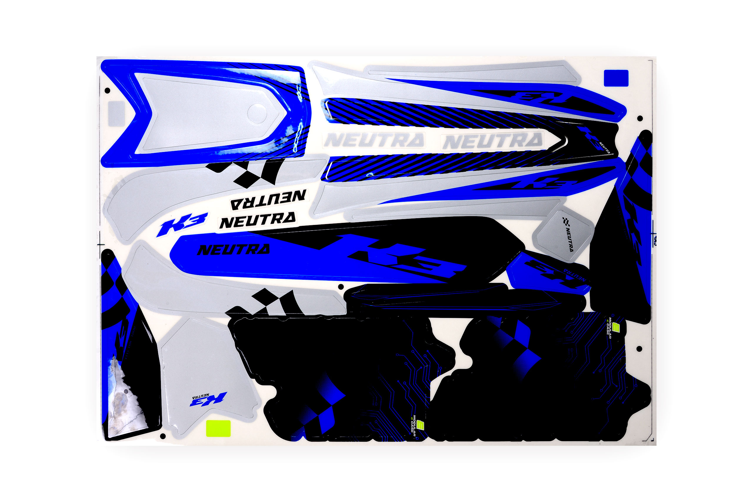 Neutra-K3-Factory-Sticker-Pack CONJUNTO ADHESIVOS NEUTRA K3 FACTORY - Imagen 1